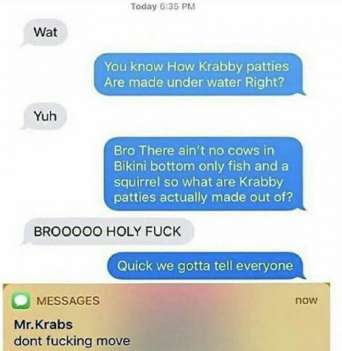 Ah Yes Mr. Krabs